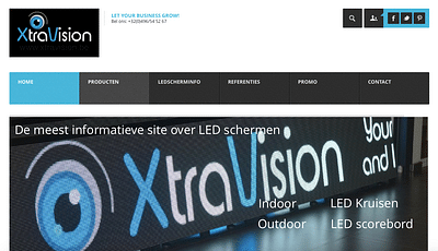 Online marketing voor Xtravision - Stratégie digitale