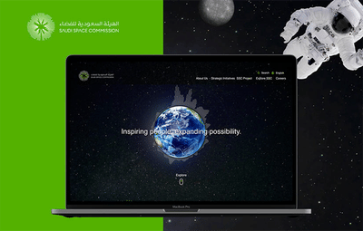 Saudi Space Commission - Ergonomy (UX/UI)