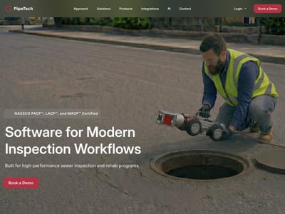 PipeTech: B2B SaaS marketing site in Webflow - Website Creation