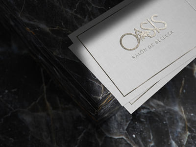 Diseño de logotipo Oasis - Grafikdesign