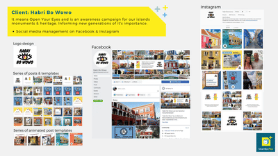 Social Media Awareness Campaign Habri Bo Wowo - Social media