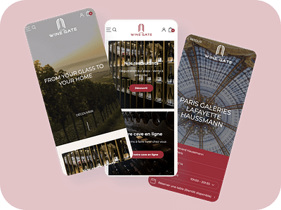 Création du site vitrine The Wine Gate 🍷 - Creación de Sitios Web
