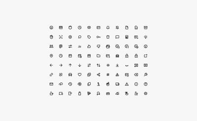 Pleo - Icon Set - Application mobile