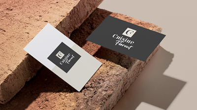Création de cartes de visite pour Cuisine Florent - Branding & Positioning