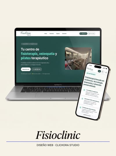 fisioclinic - Creación de Sitios Web