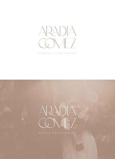 Aradia Gómez - Diseño de identidad Wedding Planner - Estrategia digital