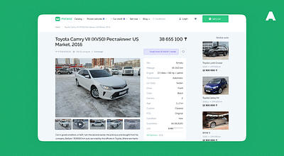 Web-site and Mobile App for mycar - Application mobile