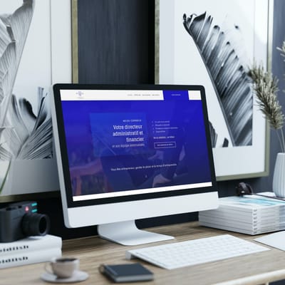 Site corporate : conseil et comptabilité - Website Creation
