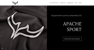 Création de site Internet – Apache Sport - Création de site internet