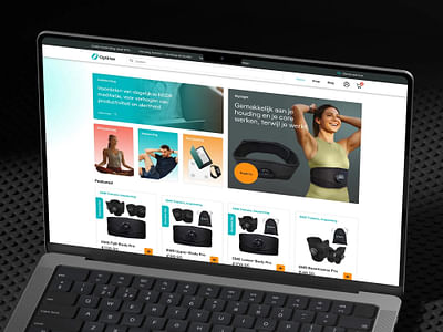 Webshop Development for Optirise.nl - Markenbildung & Positionierung