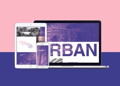 Réalisation Web - Bureau d'architecte URBAN - Website Creatie