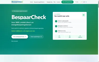 BespaarCheck — AI-energieadviseur voor het MKB - Content Strategy