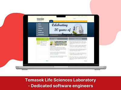 Temasek - Dedicated software engineer team - Web Application