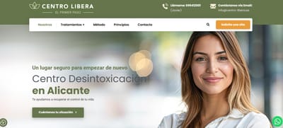 Centro Libera - Creación de Sitios Web