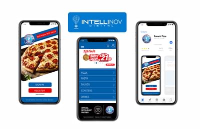Mobile Application for Roman's Pizza - Application mobile