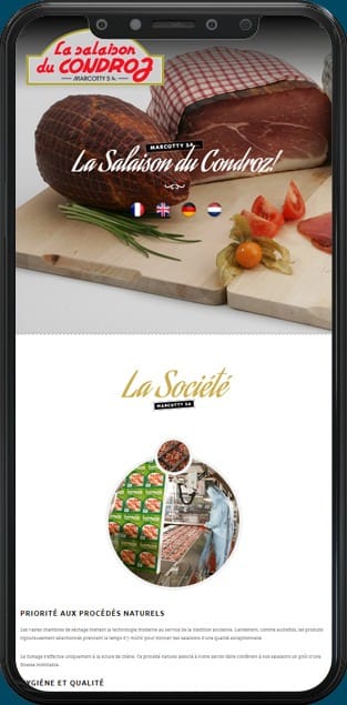 Salaison du condroz - Ontwerp