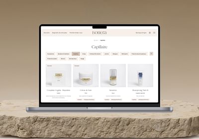 Institut de beauté Bonera - E-commerce