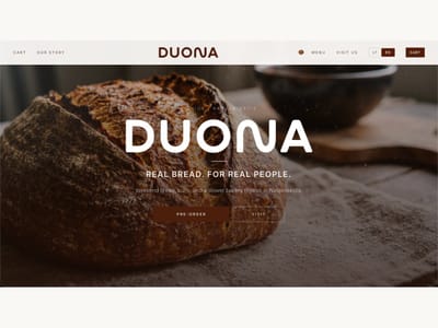 DUONA - Website Creation