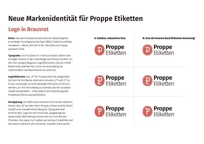 Markenrelaunch Proppe Etiketten – mehr als nur ein neues Logo - Grafische Identität