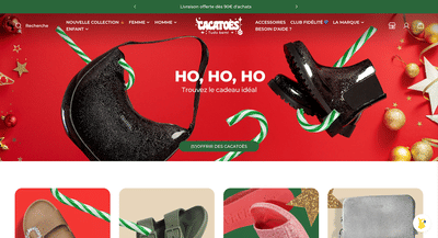 Reproduction complète du site PrestaShop vers Shopify – Cacatoès - Création de site internet