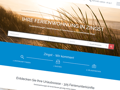 Website Relaunch PIK Zingst - Référencement naturel