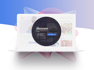 uDiscover Branding & Website - Webanwendung