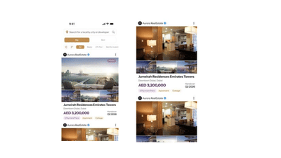 Property Listing Platform - Application mobile