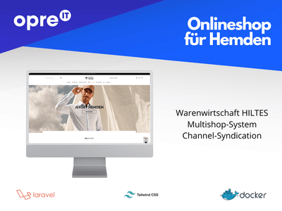 Excellent Hemd - Onlineshop für Hemden - Application web