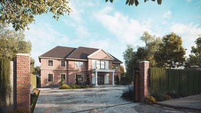 STOUGHTON DRIVE S. RESIDENTIAL HOUSE - 3D