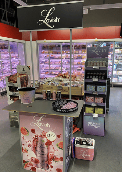 Lavish – Activation dégustation en grande distribution - Event