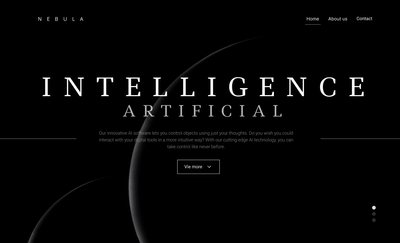 Nebula Website - Creación de Sitios Web