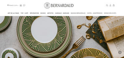 Bernardaud - Website Creation