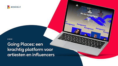 Going Places: voor artiesten & influencers - Website Creatie