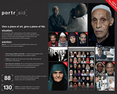 Social Aid Kampaign Webdesign - Webseitengestaltung