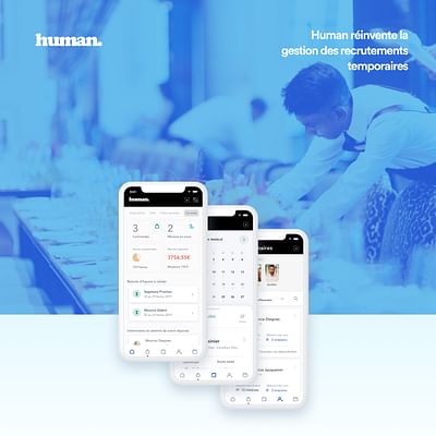Human - Application mobile