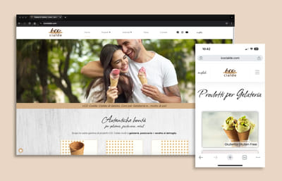 Sito Web - icocialde.com - Website Creation