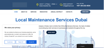 Afinity Maintenance - Stratégie digitale