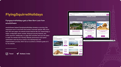 Travel Portal Development - Webseitengestaltung