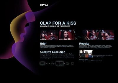 CLAP FOR A KISS - Advertising