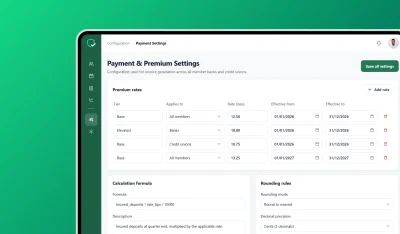 Deposit Insurance Regulatory Reporting and Compliance Platform - Ergonomy (UX/UI)