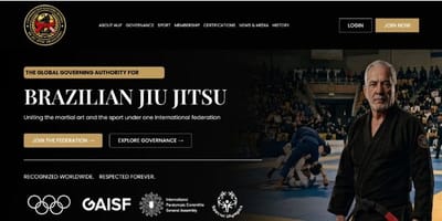 World Jiu-Jitsu Federation (WJF) - Création de site internet