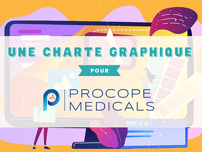 Identité visuelle Procope Medicals - Grafikdesign
