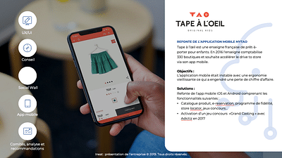 Refonte de l’app mobile de Tape à l'Oeil - Mobile App