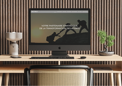 Site vitrine pour Neobuy - Conseil - Innovation