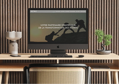 Site internet vitrine pour une agence de conseil - Stratégie digitale