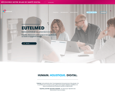 Eutelmed - Accompagnement en qualité de vie au travail - Software Entwicklung