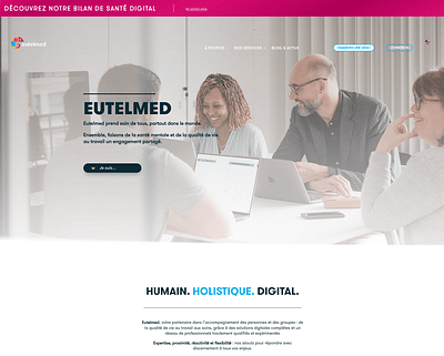 Eutelmed - Application web