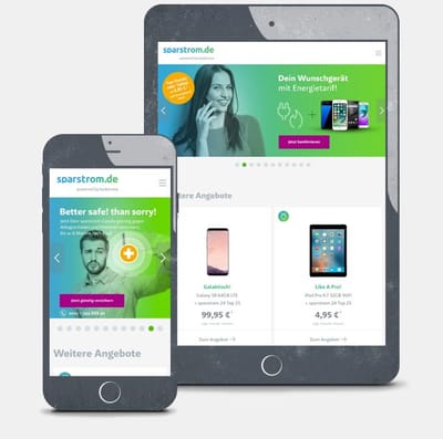 Front-End-Entwicklung für sparstrom.de - Web Application