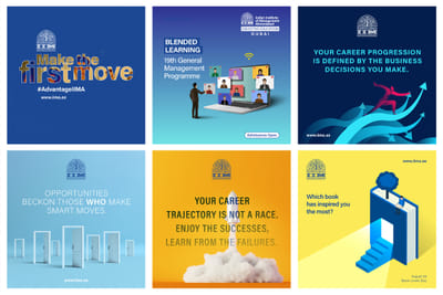 IIM Ahmedabad: GCC Launch & Enrollments - Image de marque & branding