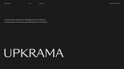Brand Revamp Support for an Architecture Brand - Création de site internet